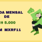 MXRF11: Quanto investir para ter renda de R$ 5000, por mês?